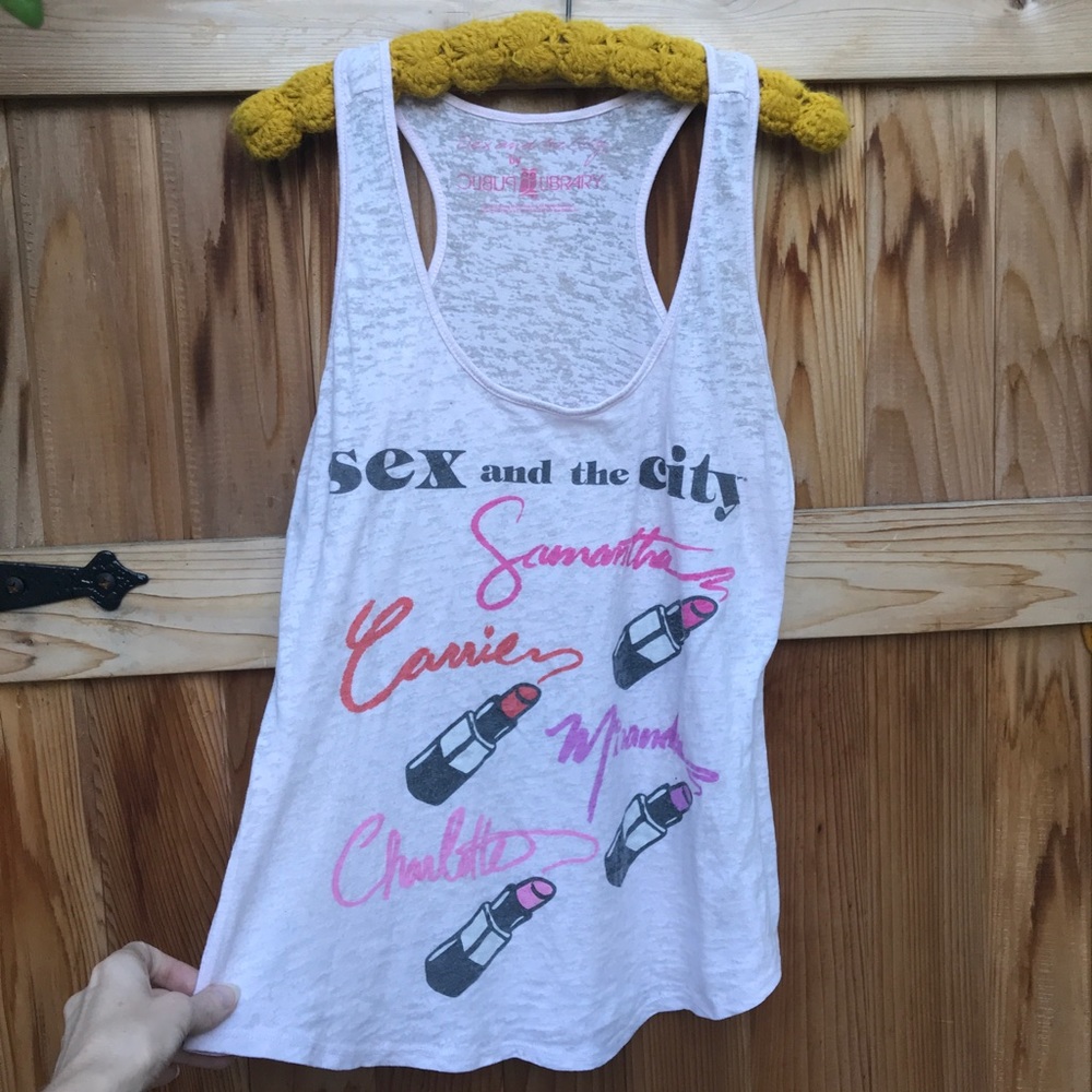 Rare Sex and the City Tank Top Size Small